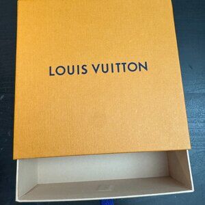 EMPTY Louis Vuitton Box, 6 1/2" x 6 1/2" x 2 1/2"